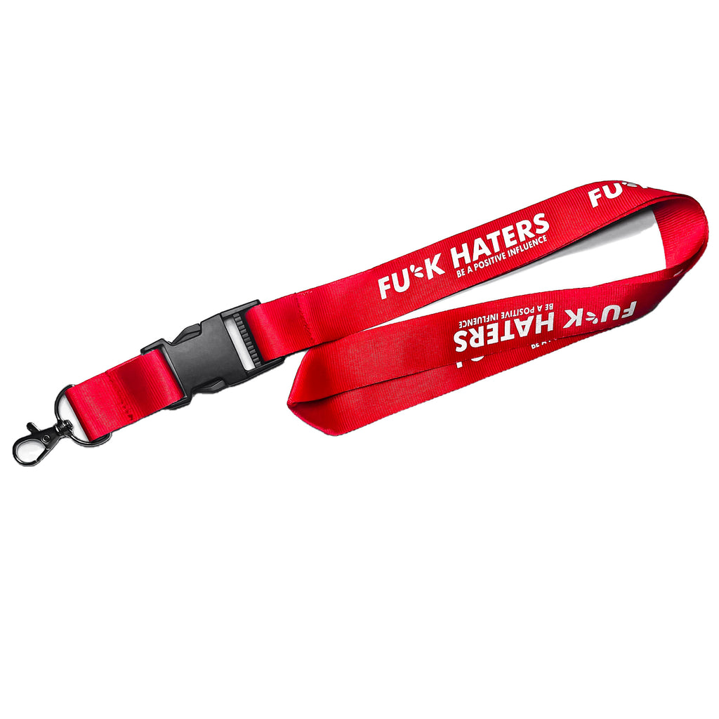 BMB. FU*CK HATERS LANYARDS (10 Color Options)