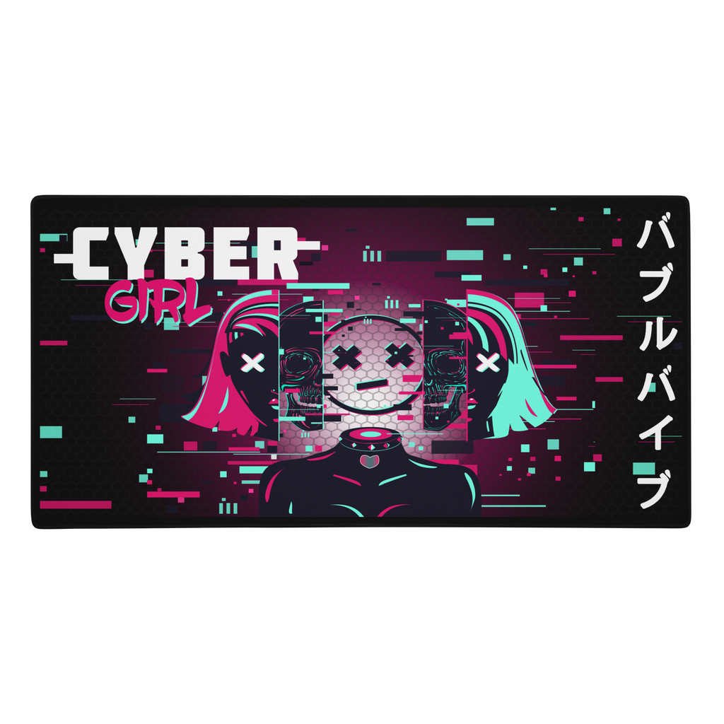 BMB. CYBER FIRL GAMING MOUSE PAD