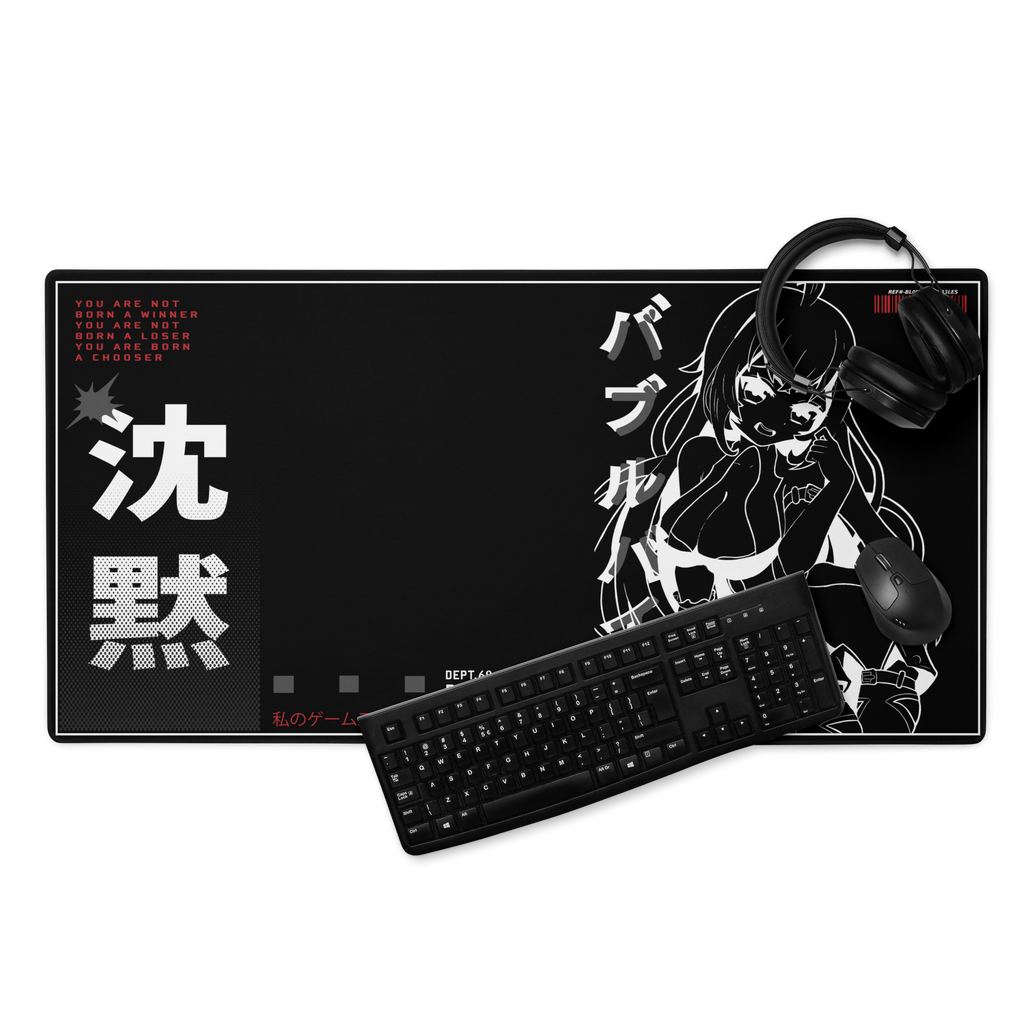 BMB. "CAN'T STOP ME" GAMING MOUSE PAD